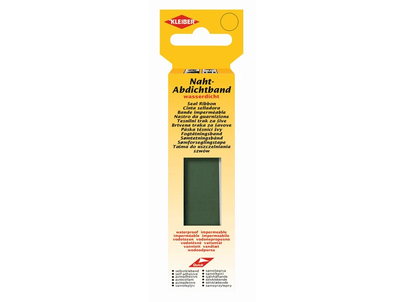 Kleiber 43233 Naht-Abdichtband selbstklebend wasserdicht khaki - ca. 2cm x 3m