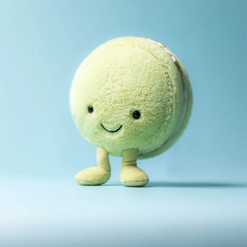 Plüsch Happy Macaroon Pistazie Max 12 cm