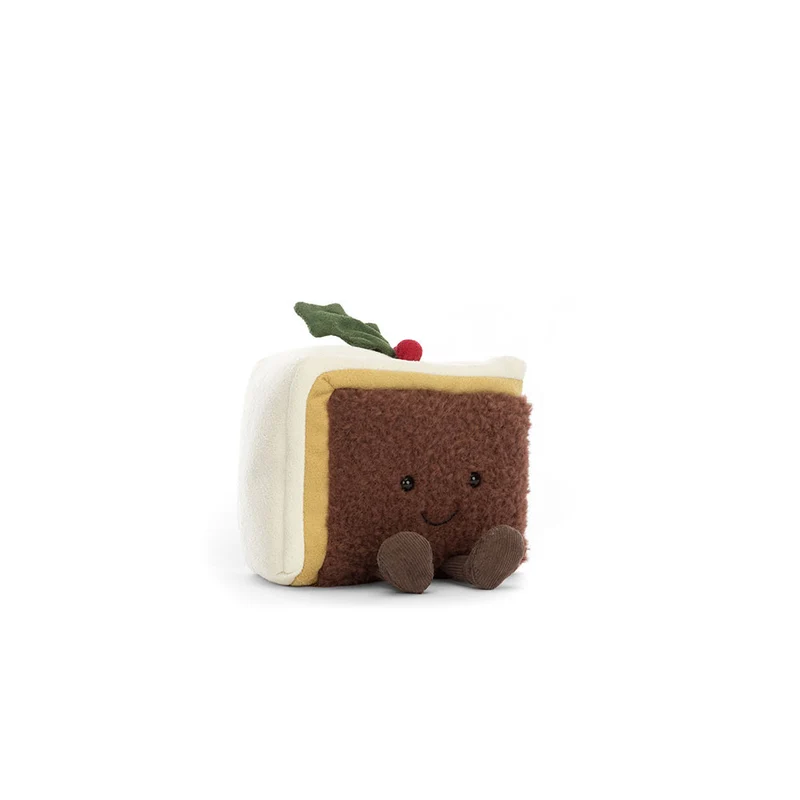 Plüsch Weihnachtskuchen 10 cm