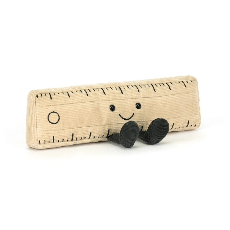 Plüsch Lustiges Lineal 20 cm