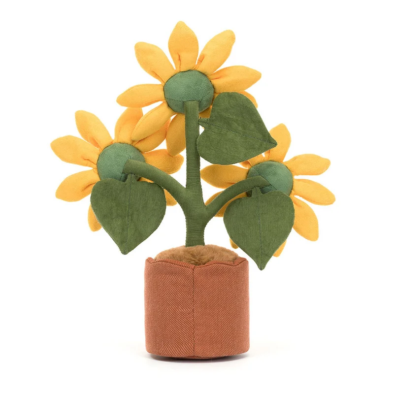 Plüsch-Sonnenblumen 35 cm