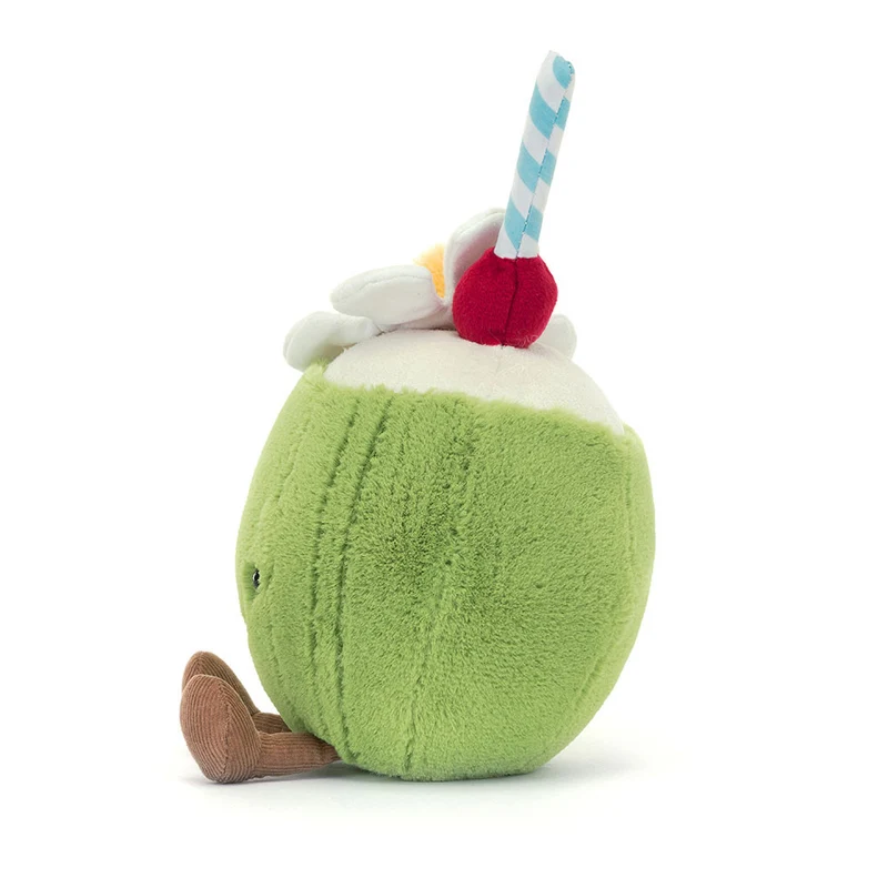 Plüschtier Lustige Kokosnuss 15 cm