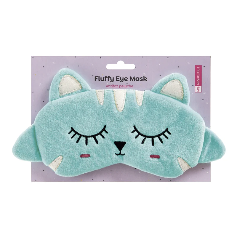 Plüsch-Augenmaske Back2Fun – Mint