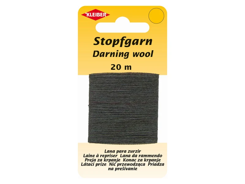 Kleiber 71031 Stopfgarn dunkelgrau - 20m