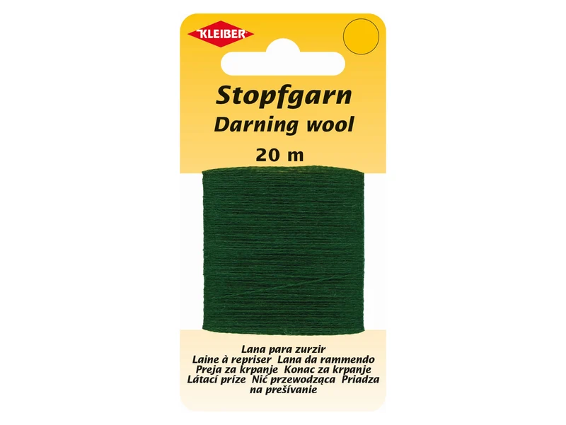 Kleiber 71032 Stopfgarn dunkelgrün - 20m