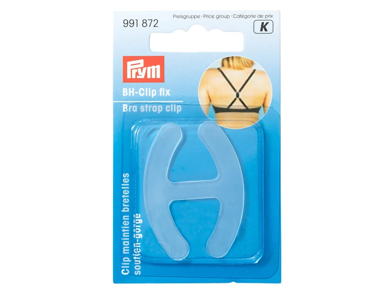 Prym 991872 BH-Clip fix transparent