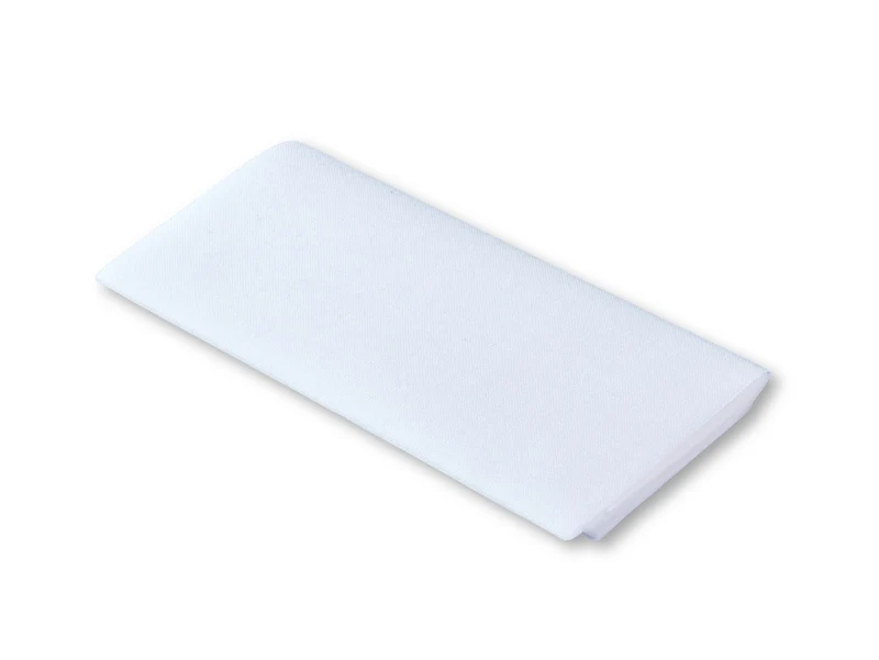 Prym 929401 Flickstoff CO Baumwolle aufbügelbar 12 x 45cm weiß