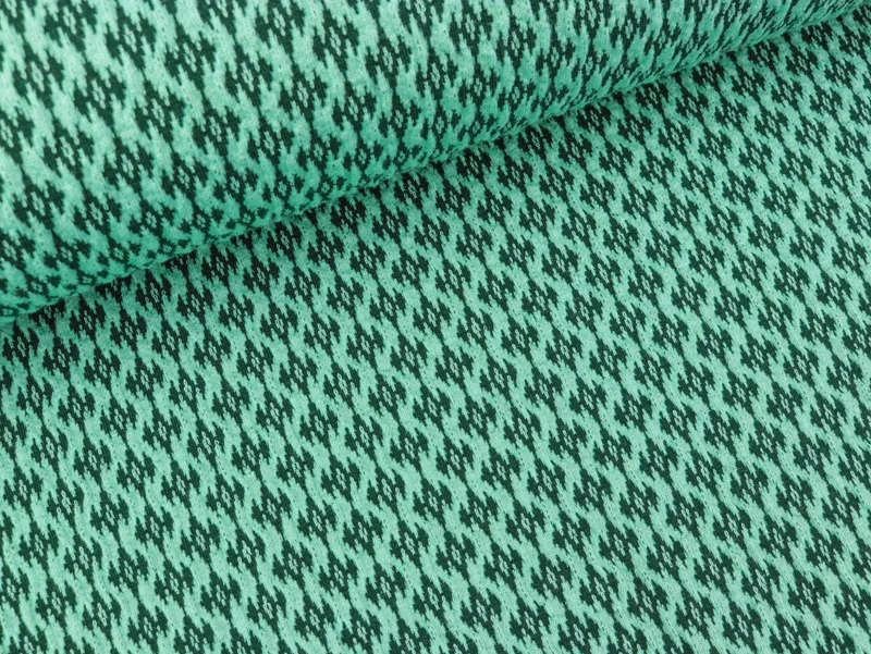 Reststück 43cm - Hamburger Liebe Sweet Home 3D Cottage Knit verdino-verdone