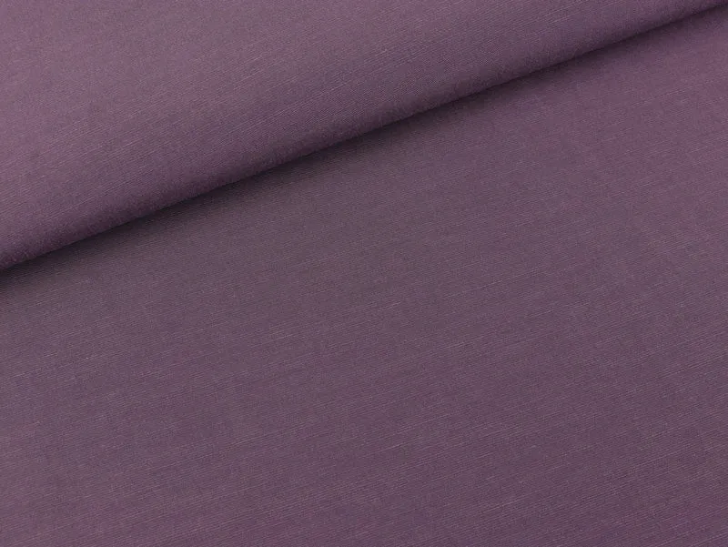 Reststück 28cm - Viskoseleinen Viscolino mauve uni