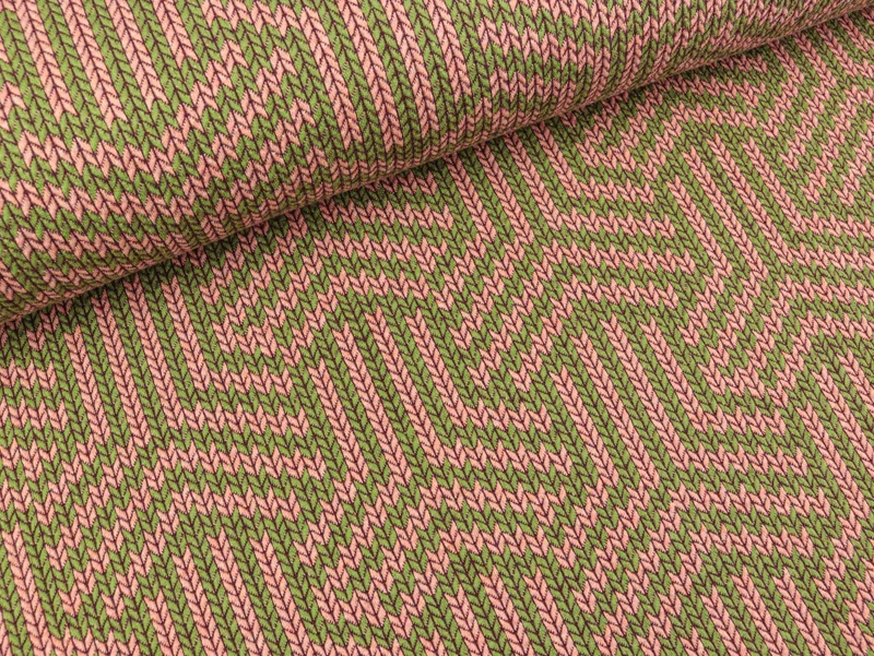 Reststück 11cm - Hamburger Liebe Check Point Knit Knit Magic Knot olivia-rose