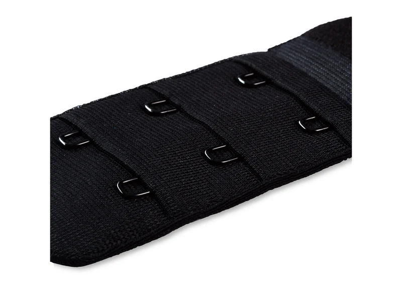Prym 992141 BH-Verlängerer soft comfort 3 x 2 Haken schwarz - 40mm
