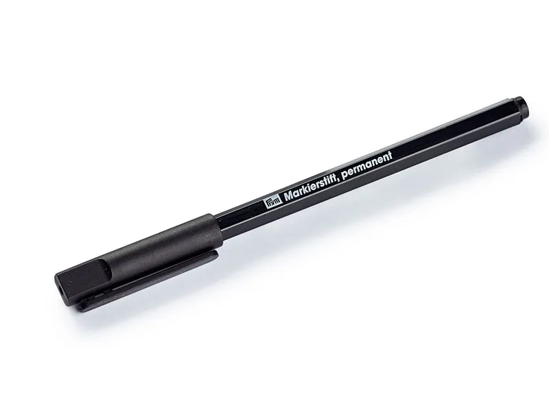 Prym 611795 24 Wäscheetiketten + Markierstift schwarz, permanent