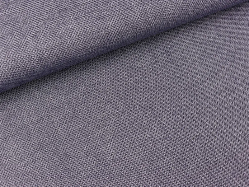 Reststück 50cm - TENCEL Mischgewebe Elina dunkelblau meliert
