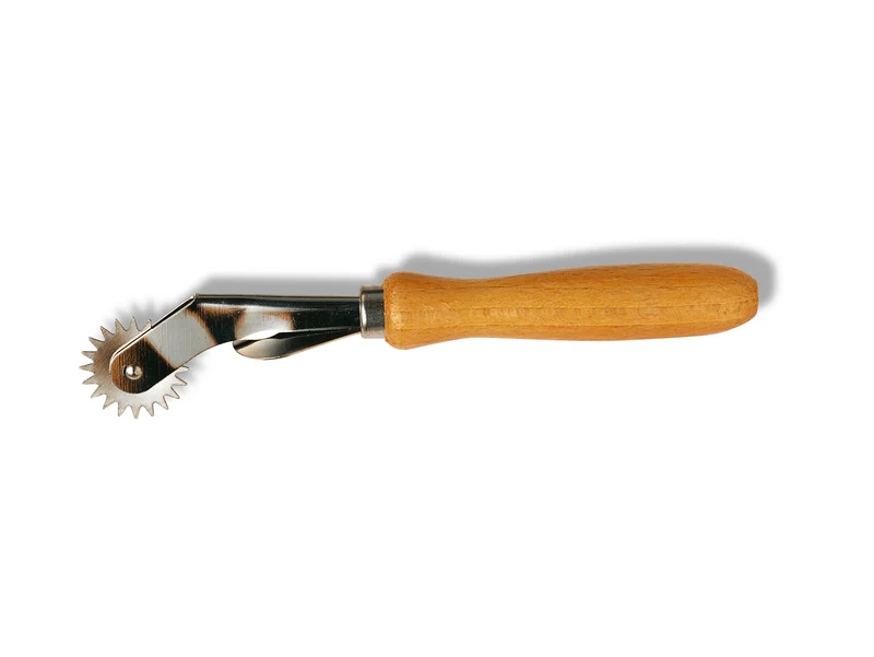 Prym 611276 Kopierrädchen mit Holzgriff gezahnt 16cm