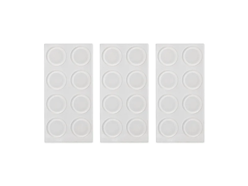 Prym 611246 Linealstopper Silikon transparent - 24 Stück