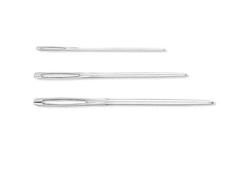 Prym 124119 Woll- und Smyrnanadeln ohne Spitze No. 1, 3, 5