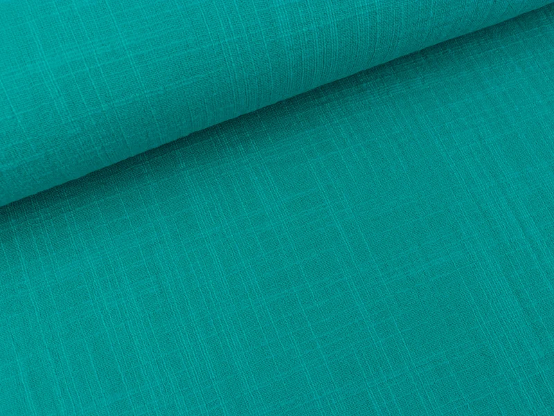 Bambino Double Slub Musselin Double Gauze emerald uni