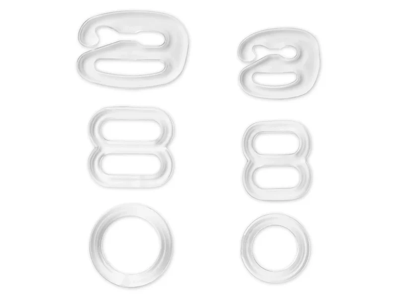 Prym 991890 BH-Zubehör transparent - 6 + 8mm - 12-teilig