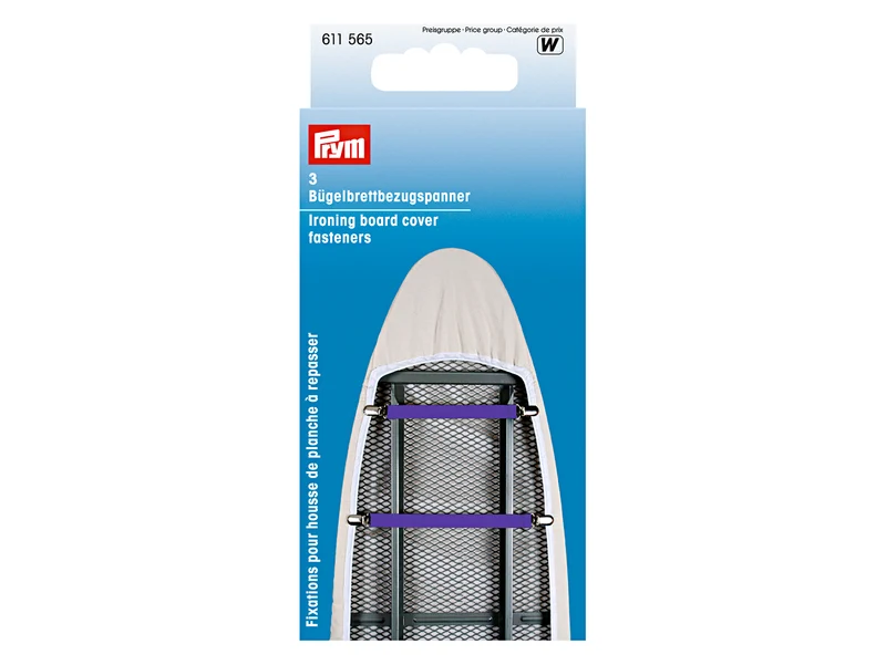 Prym 611565 Bügelbrettbezugspanner, 3 Stück