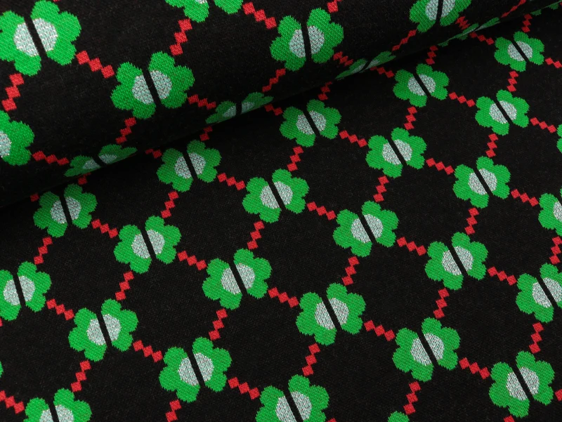 Hamburger Liebe Jacquard BLING BLING Like Me schwarz-bunt