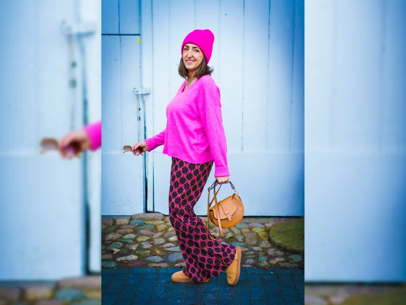 Hamburger Liebe Jacquard BLING BLING Like Me mokka-bunt