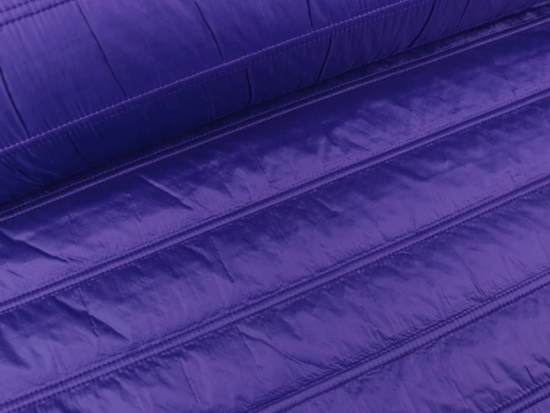Steppstoff Dyncy Quilt purple uni wattiert