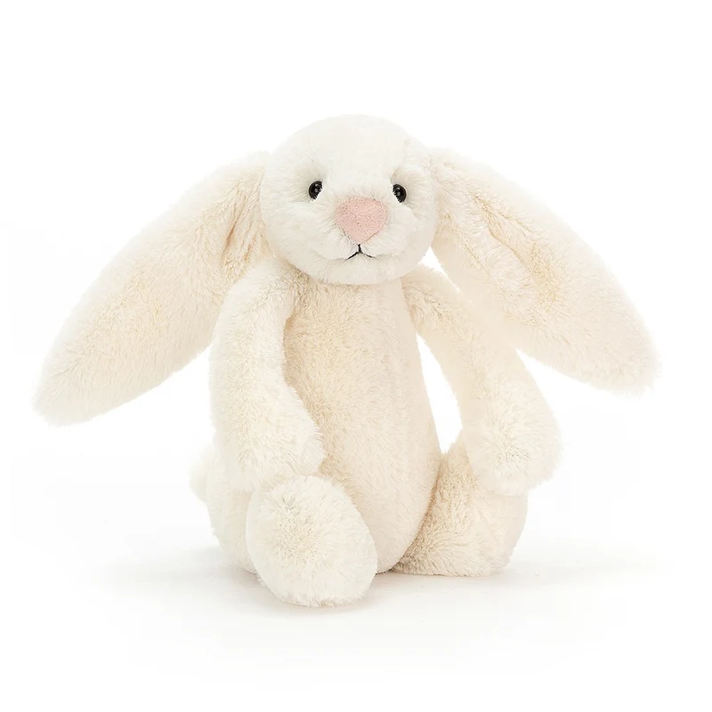 Plüschkaninchen – cremefarben 18 cm