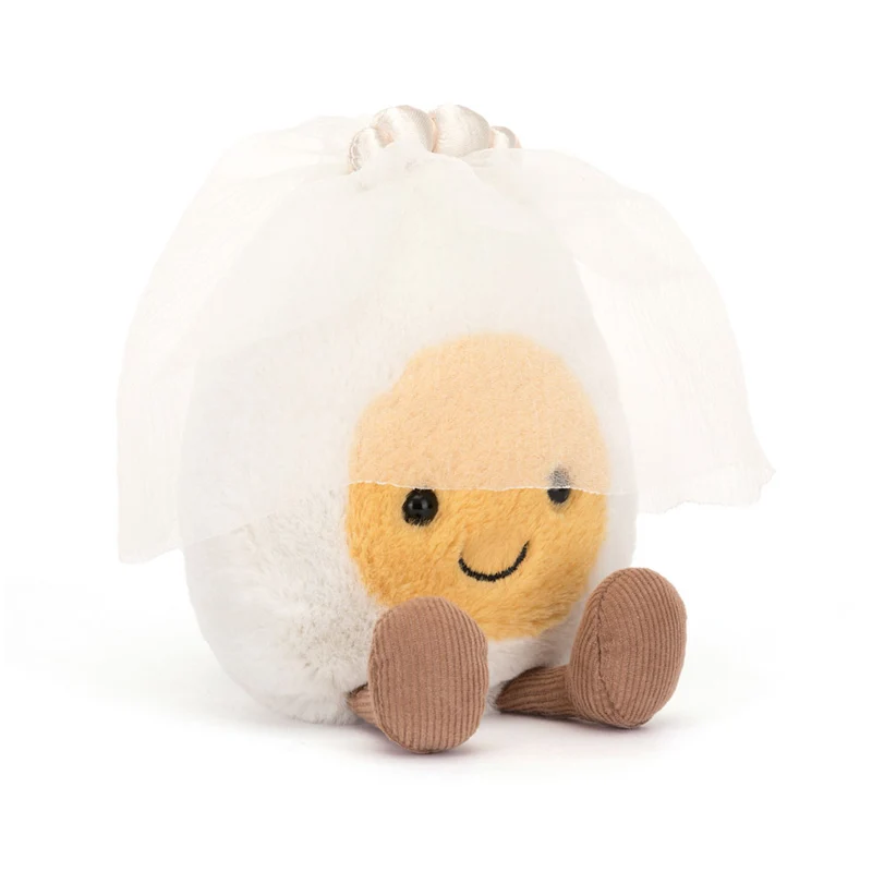 Kuscheltier Ei Braut - Amuseables Boiled Egg Bride (14 cm)