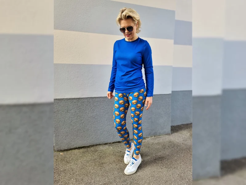 Hamburger Liebe Classic No.1 Baumwollsweat Hamburger Liebe bluette-bunt