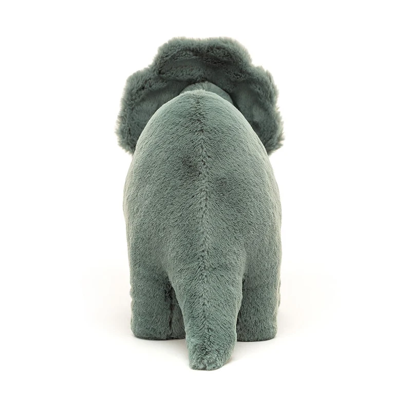 Plüschdinosaurier – Triceratops Türkis 17 cm