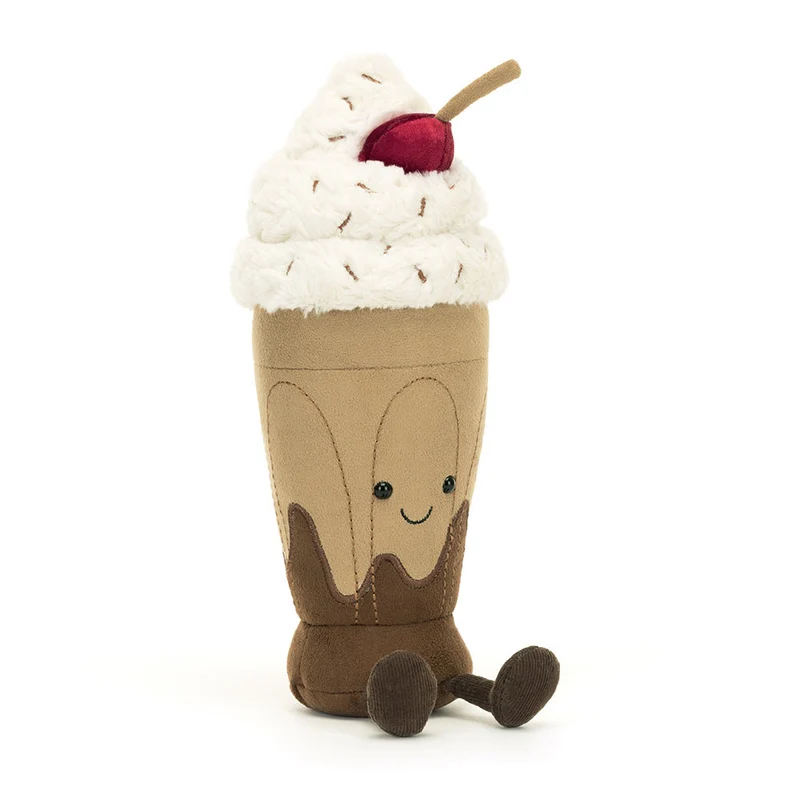 Plüsch-Shake Marin mit Schokolade 27 cm