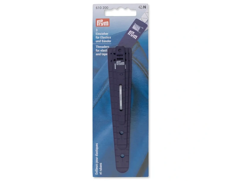 Prym 610200 Einzieher für Bänder, Litzen und Elastics - 3 Stück - 6, 12, 18mm