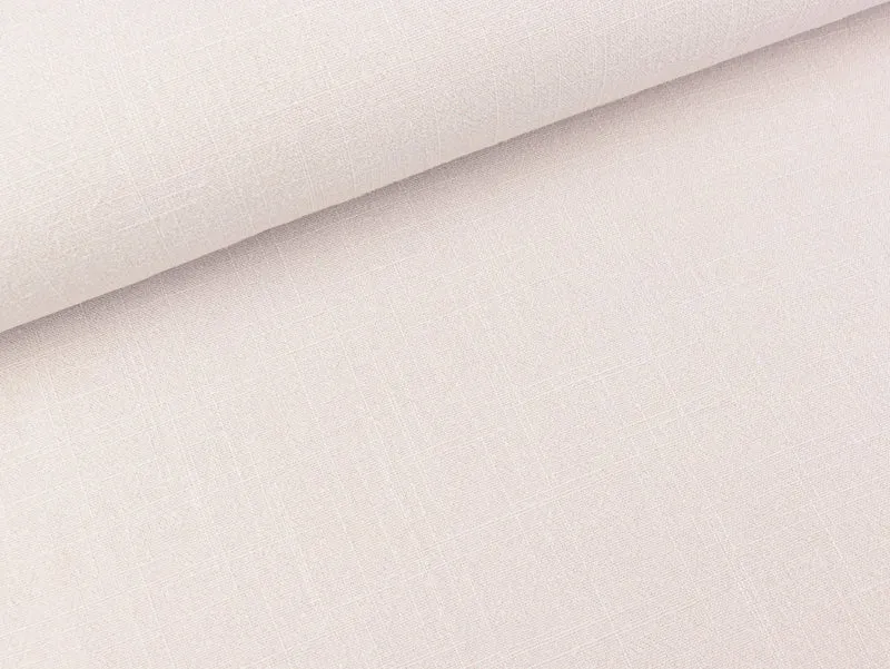 Viskoseleinen Leinenstruktur light grey uni