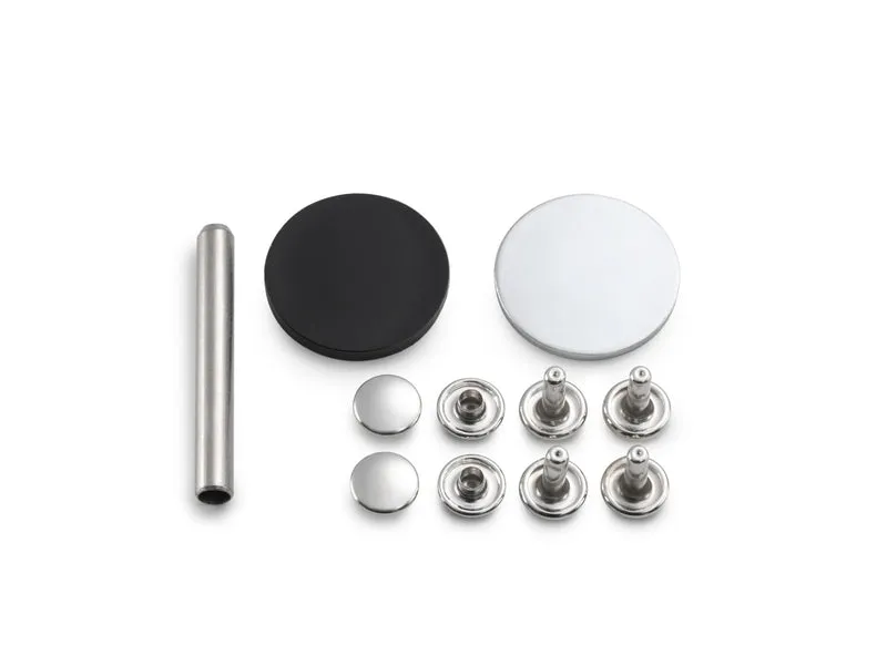 Prym 403151 Hohlnieten ø 9mm / 4 - 6mm silberfarbig - 15 Stück