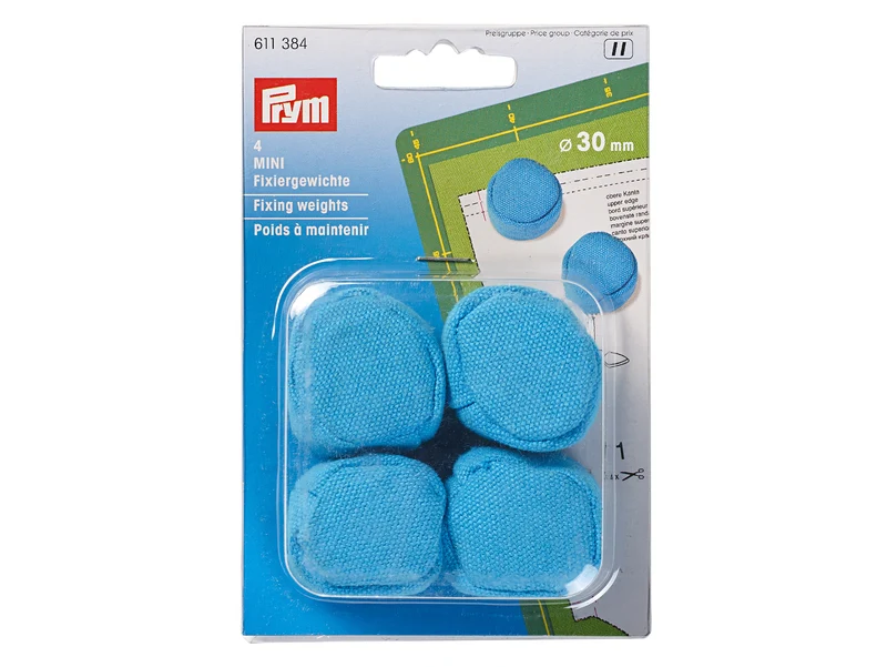 Prym 611384 Fixiergewichte Baumwolle und Sand 30mm