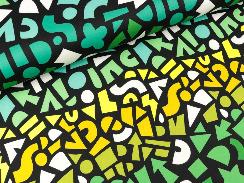 Hamburger Liebe Performance Active Wear Jersey Mosaic grün-bunt Spring 2023