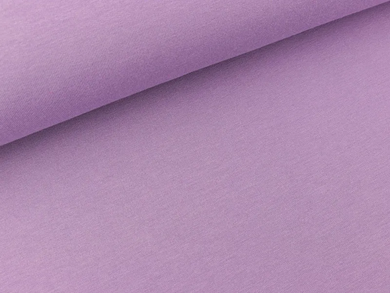 French Terry dusty lilac uni