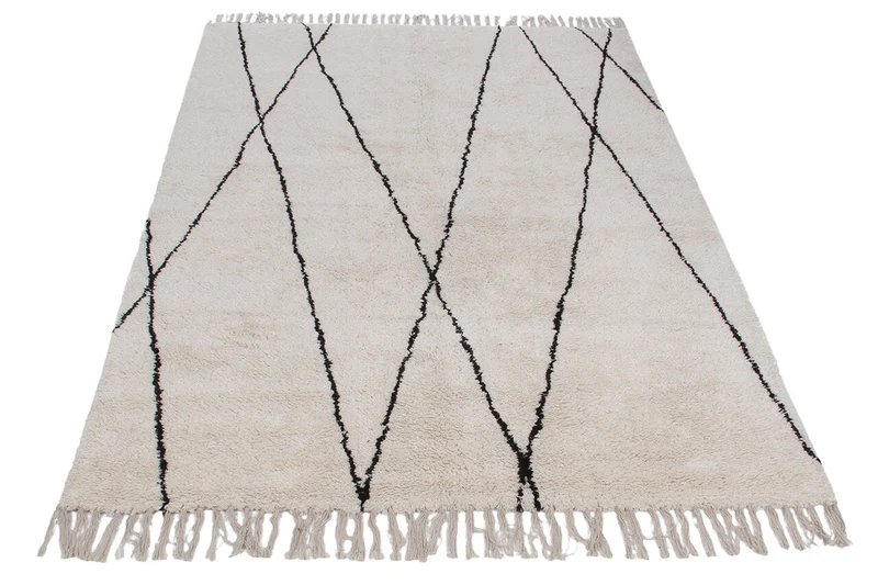 Tappeto Moderno Cotton Berber