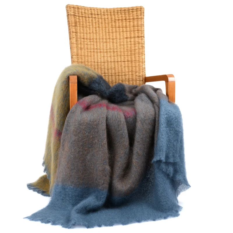 Mohairdecke "Madras"