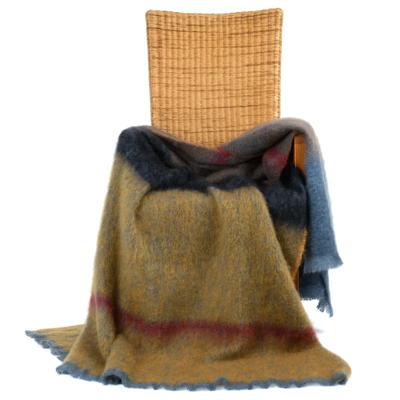 Mohairdecke "Madras"