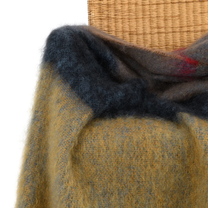 Mohairdecke "Madras"