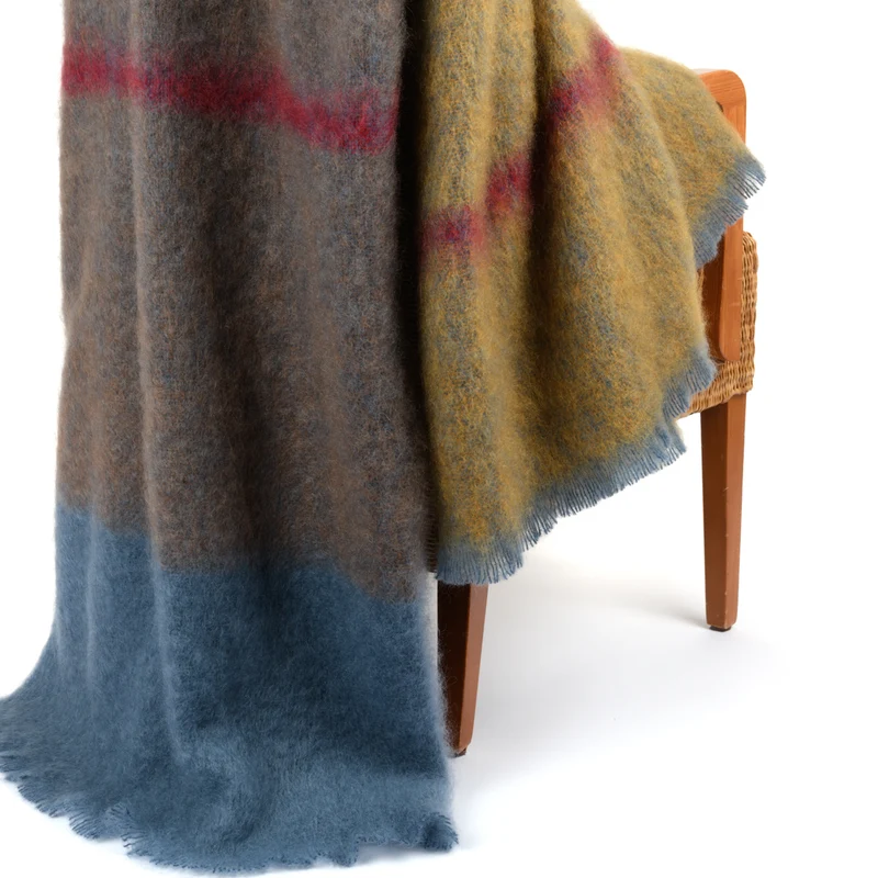 Mohairdecke "Madras"