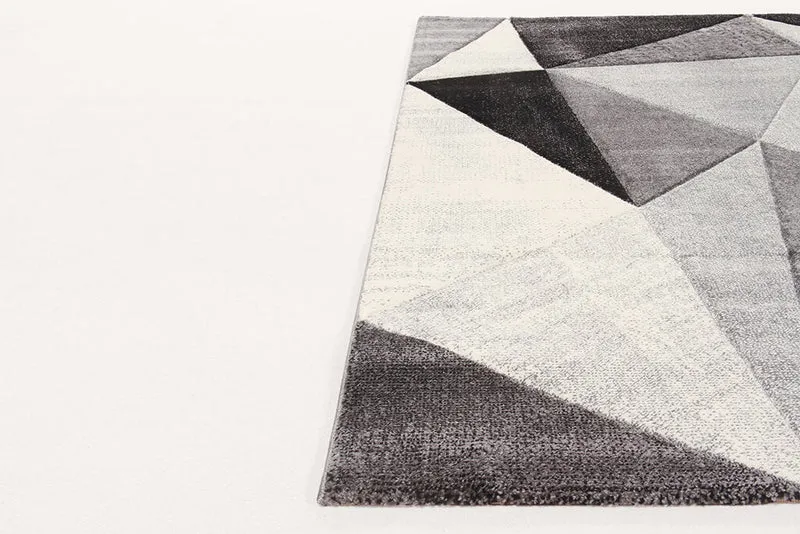 Tappeto Moderno Ray Grigio