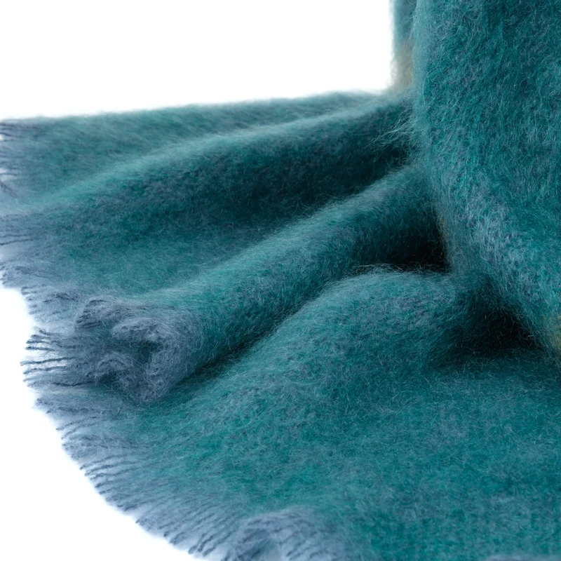 Mohairdecke "Ozean"
