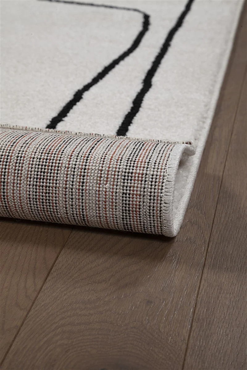 Tappeto Moderno Atelier Nero
