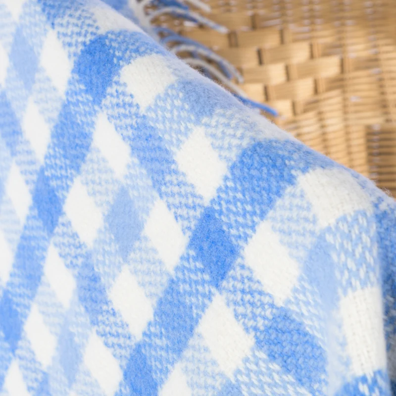 Kuschelweiche Babydecke BLUE