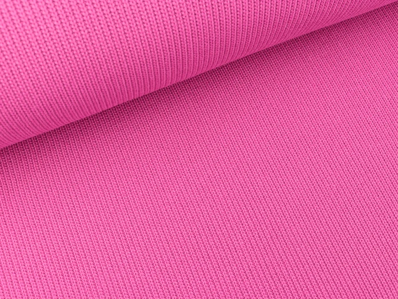 Strickstoff Mini Cable Miami gerippt fuchsia uni