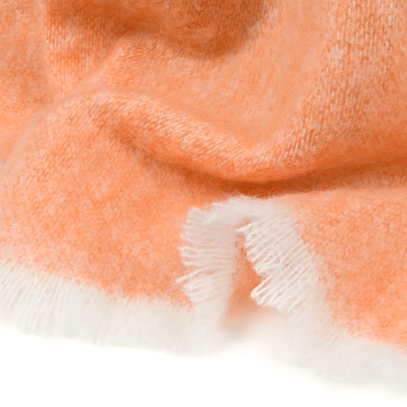 Mohairdecke "Tangerine"