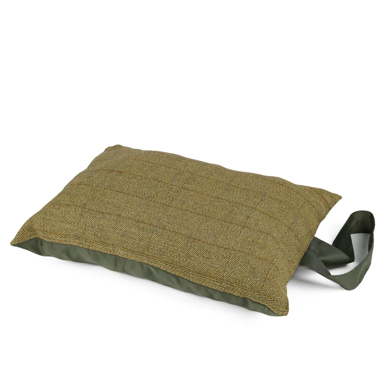 Garten-Kniekissen, Tweed