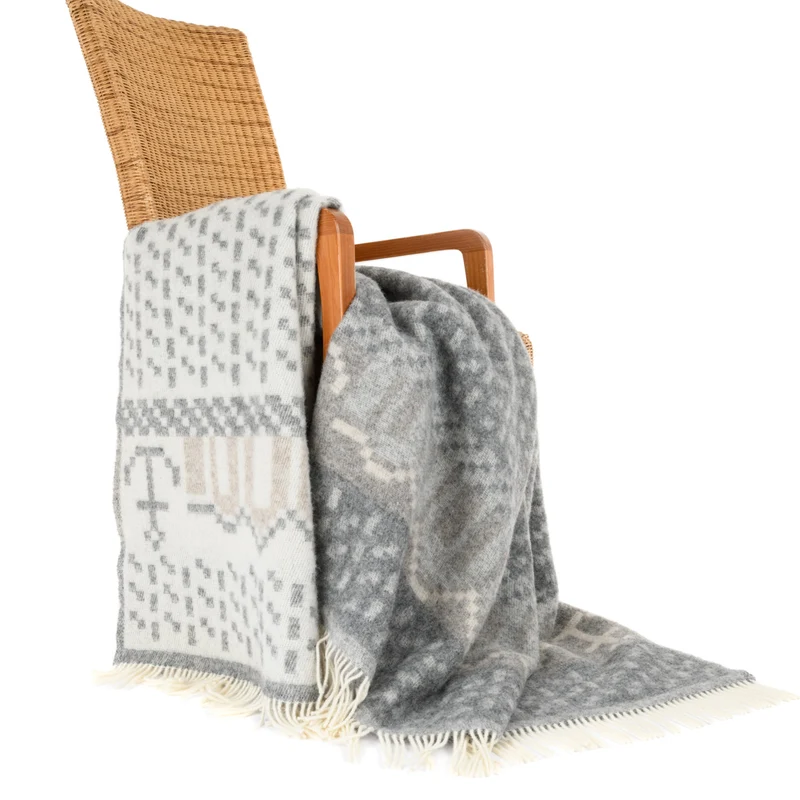Wolldecke "MARINE IM NEBEL"